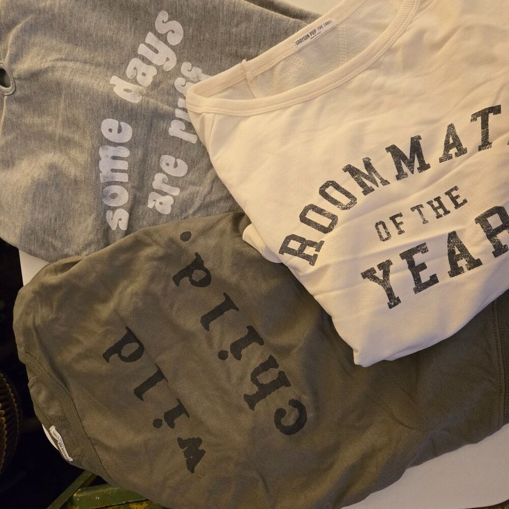 BULK LOT, 10 NEW, NOVELTY DOG SHIRTS FROM TARGET, MIXED STYLES AND SIZES